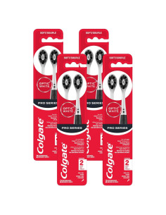 Cepillos de Dientes Colgate Optic White Pro Series - 2 Unidades