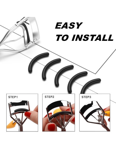 30 Almohadillas de Silicona para Rizador de Pestañas e.l.f.