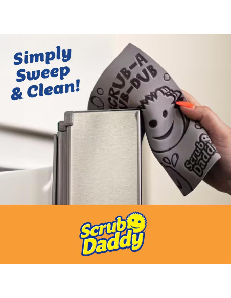 Toalla de Plumería Húmeda Scrub Daddy - 4 Unidades, Sin Rayones