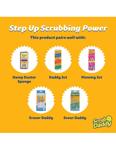 Toalla de Plumería Húmeda Scrub Daddy - 4 Unidades, Sin Rayones