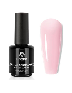 Esmalte de Uñas Gel Base Rosa Beetles 15ml 3 en 1 Constructor