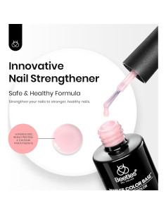 Esmalte de Uñas Gel Base Rosa Beetles 15ml 3 en 1 Constructor 2