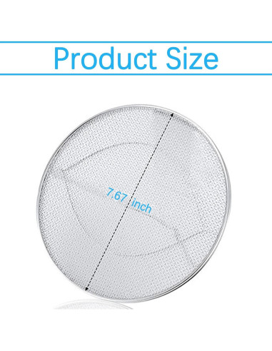 2 Escudos Antisalpicaduras Acero Inoxidable Ninja Foodi FG551