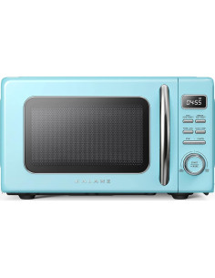 Horno Microondas Retro Galanz GLCMKZ07BER07 0.7 Pies Azul 2