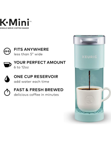 Horno Microondas Retro Galanz GLCMKZ07BER07 0.7 Pies Azul