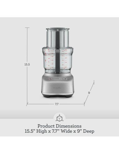 Procesador de Alimentos Breville Sous Chef 9 Tazas Acero Inoxidable