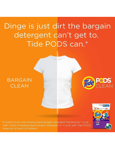 Detergente Líquido Tide PODS 4.9L Meadow de Primavera