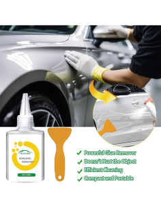 Removedor de Adhesivos para Autos Hzutloer 120ml Efectivo 2