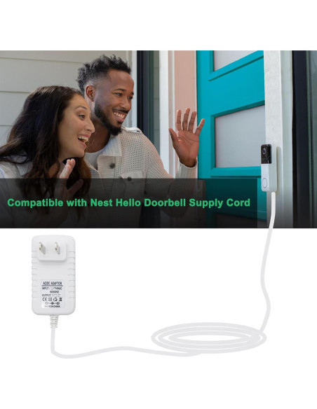 Adaptador C Wire PDEEY para Termostato Inteligente 7.92m