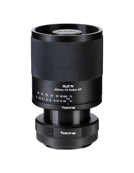 Lente Telefoto Tokina SZX 400mm F8 Reflex MF Micro Cuatro Tercios