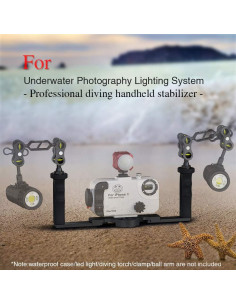 Bandeja de Aluminio Sea Frogs para Cámara Submarina 28 cm 2