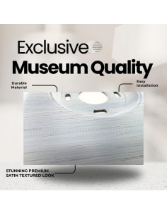 Placa de Pared Rectangular Adorna One Plata Brillante para Termostato Google Nest 2020 2