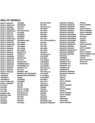 Termostato De Repuesto Delonghi Para Calefactores Aceite