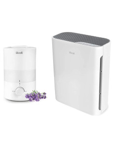 Humidificador y Purificador de Aire LEVOIT 3L Silencioso para Dormitorio