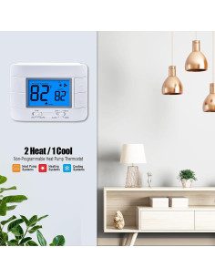 Termostato No Programable Mroinge M721 para Bomba de Calor 2