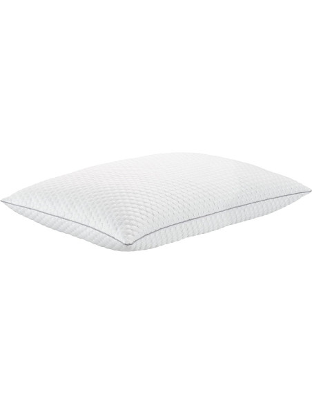 Almohada Columbia Comfort Ice Fiber para Dormir Espalda y Estómago