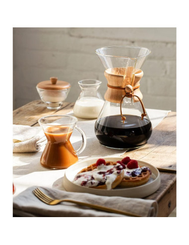 Cafetera Chemex Clásica 10 Tazas + 100 Filtros de Papel