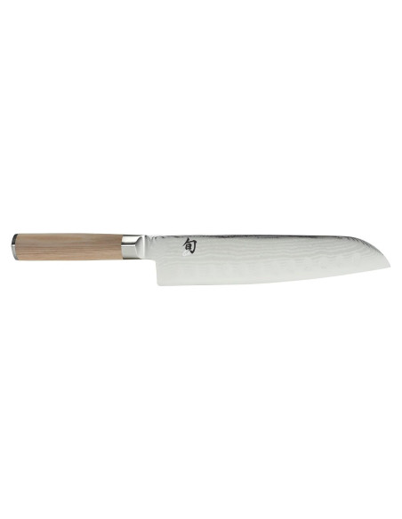 Cuchillo Santoku Shun Classic Blonde 21.6 cm Acero Damasco