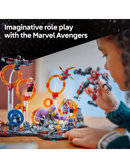 LEGO Marvel Avengers: Endgame Batalla Final 76323 - 621 Piezas