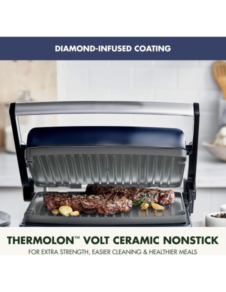 Parrilla de Contacto Multifuncional GreenPan 7-en-1 Cerámica Antiadherente