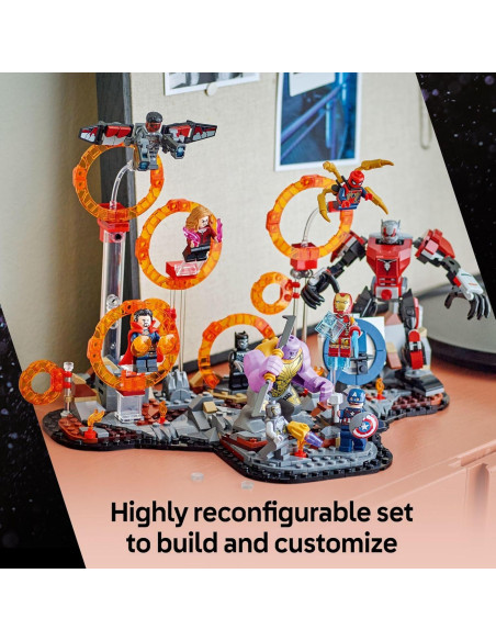 LEGO Marvel Avengers: Endgame Batalla Final 76323 - 621 Piezas