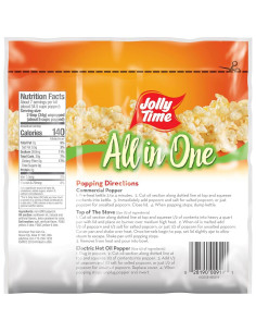 Kit de Palomitas JOLLY TIME 24 Paquetes 170g con Aceite y Sal 2