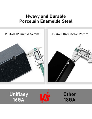 Kit de Piezas de Parrilla Uniflasy para Weber Spirit 300