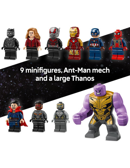 LEGO Marvel Avengers: Endgame Batalla Final 76323 - 621 Piezas