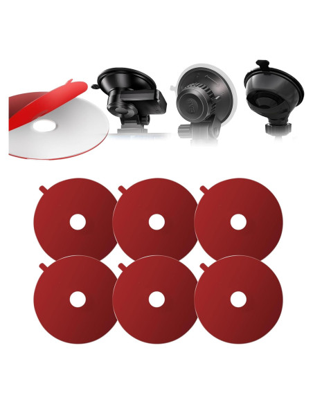 Pads Adhesivos Doble Cara MASIGO 56mm para Soporte de Ventosa