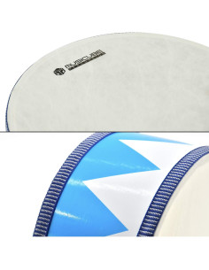 Juego de Tambores para Niños MUSICUBE 20.5 cm Madera Educativo 2