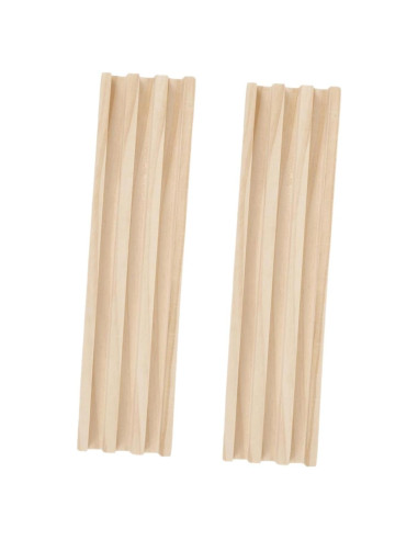2 Bandejas de Dominó de Madera Antideslizantes Toddmomy