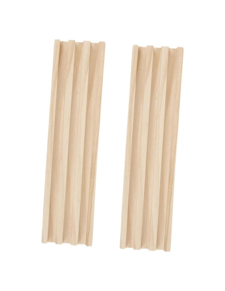 2 Bandejas de Dominó de Madera Antideslizantes Toddmomy