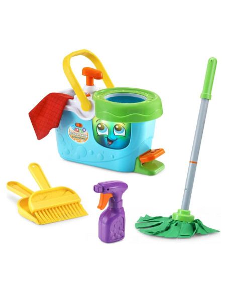 Caddy de Limpieza Interactivo VTech Clean Sweep Azul 3-5 Años