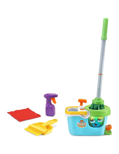 Caddy de Limpieza Interactivo VTech Clean Sweep Azul 3-5 Años