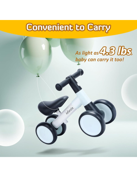 Bicicleta de Equilibrio INFANZIA para Niños 12-36 Meses