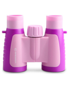 Binoculares Bresser 3x30 para Niños Rosa, Compactos y Resistentes