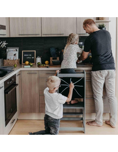 Torre Montessori ajustable Sweet Home 90 cm para niños