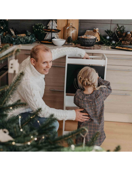 Torre Montessori ajustable Sweet Home 90 cm para niños