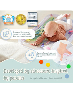 Alfombra Acuática XXL Freudeskind - Desarrollo Sensorial Bebés 2