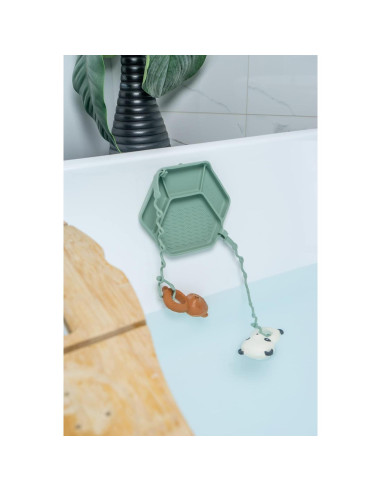 Placa de Succión Smack Fun Rosa Pálido para Bebés y Niños