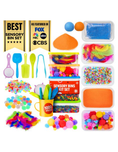 Kit Sensorial para Niños Pequeños Lolo Toys - 6 Contenedores