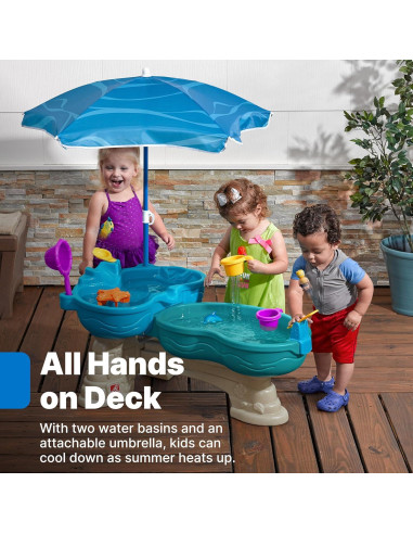 Mesa de Agua y Arena Step2 Spill & Splash, 11 Accesorios