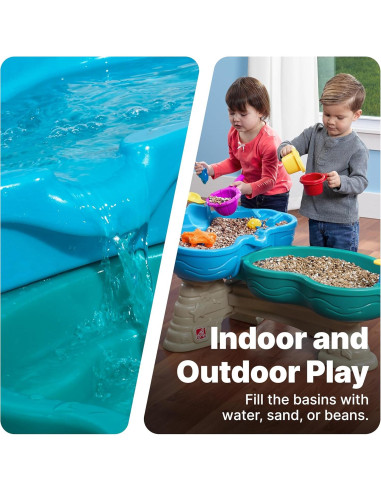 Mesa de Agua y Arena Step2 Spill & Splash, 11 Accesorios