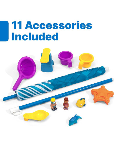 Mesa de Agua y Arena Step2 Spill & Splash, 11 Accesorios