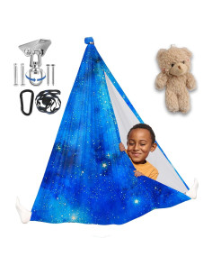 Columpio Sensorial Clipoki 2024 - Interior y Exterior, 150x150 cm, Soporta 136 kg