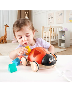Clasificador de Formas Mariquita Hape para Niños 12+ Meses 2