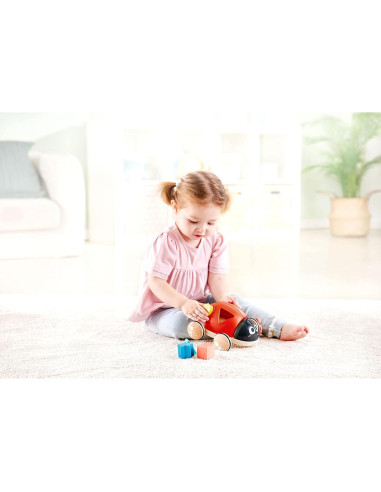 Clasificador de Formas Mariquita Hape para Niños 12+ Meses