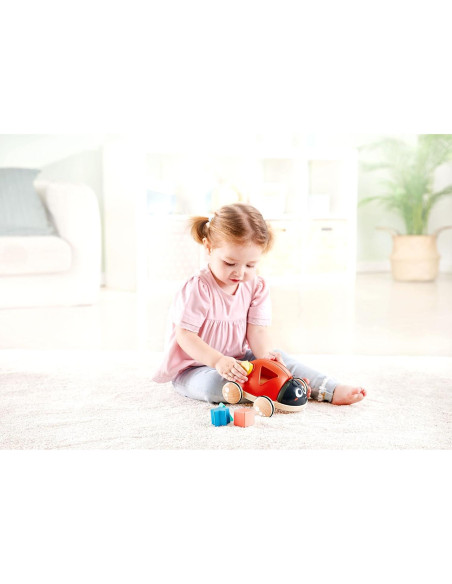 Clasificador de Formas Mariquita Hape para Niños 12+ Meses