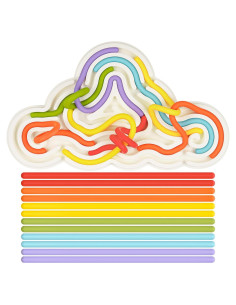 Tablero de Actividad Sensorial NiToy Nube 23.9x14cm para Niños