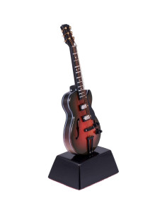 Réplica de guitarra eléctrica Broadway Gift 15 cm con soporte 2